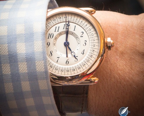 De Bethune DB29 Maxi Chrono Tourbillon on the wrist