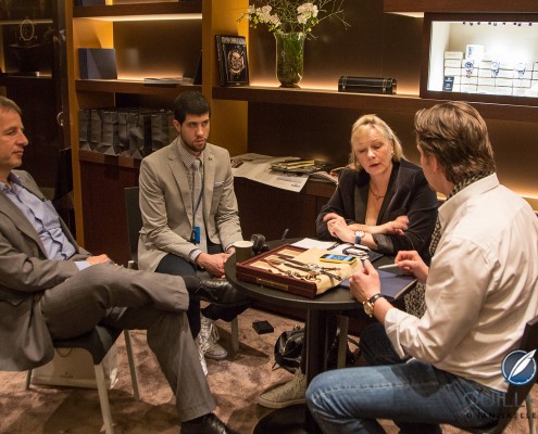 At Speake-Marin: Armin Doerr, Joshua Munchow, Elizabeth Doerr and Peter Speake-Marin