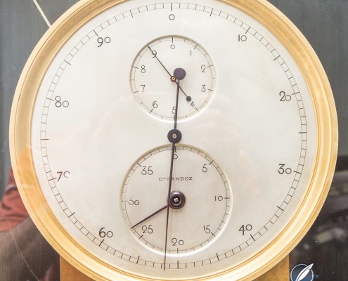 Dial of the Gustave Sandoz Regulator