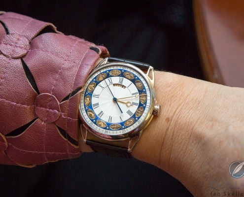 The stunning De Bethune DB25T Zodiac on the wrist