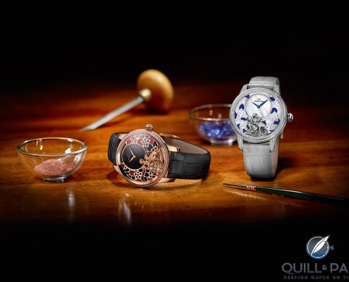 Jaquet Droz's Petite Heure Minute Relief Goats