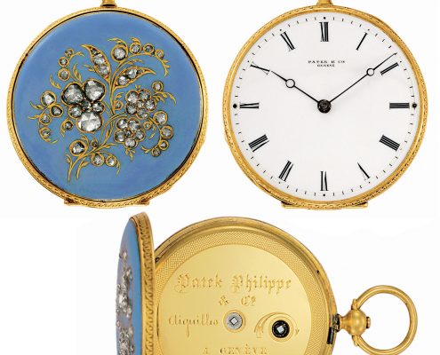 Patek Philippe pendant watch no. 4719 sold to Queen Victoria in 1851
