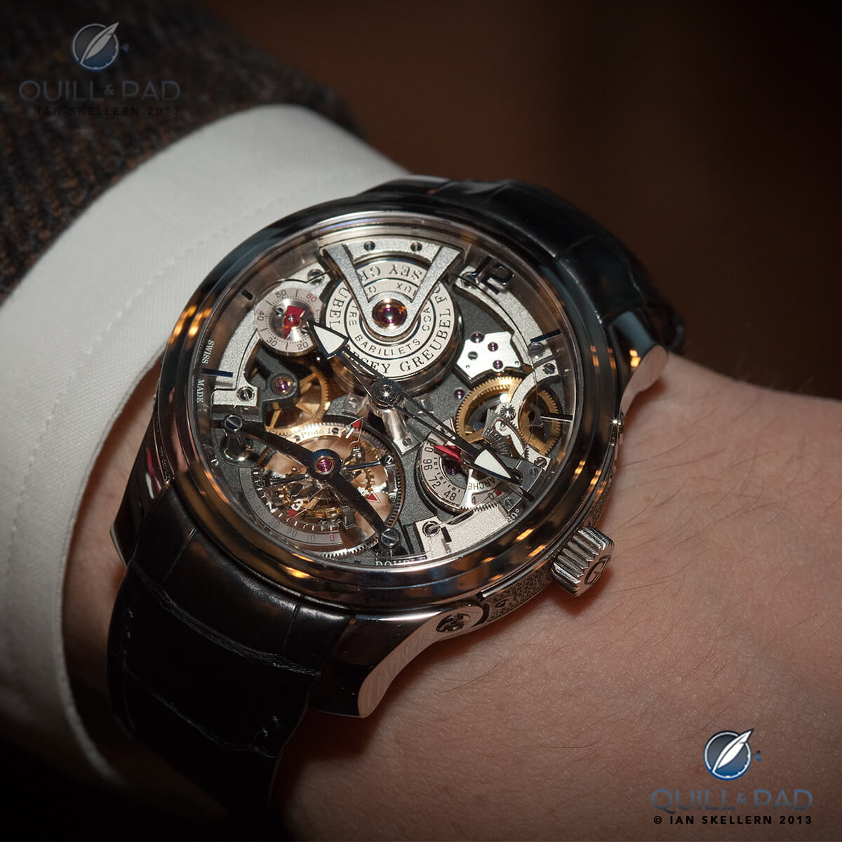 A Greubel Forsey Double Tourbillon Technique is the most accurate independently certified wristwatch