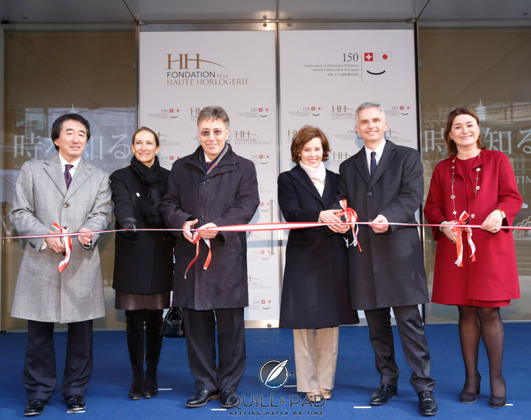 FHH Mastery of time ribbon cutting ceremony
