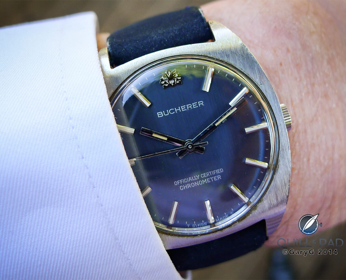 GaryG's first watch, a Bucherer-branded chronometer