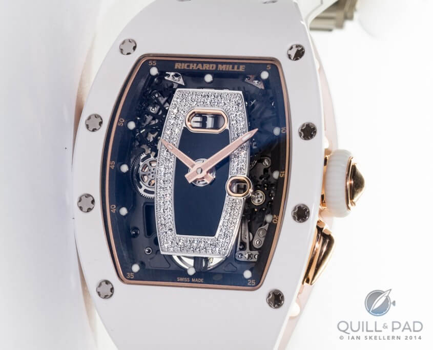 Richard Mille RM037 in white ceramic and red gold
