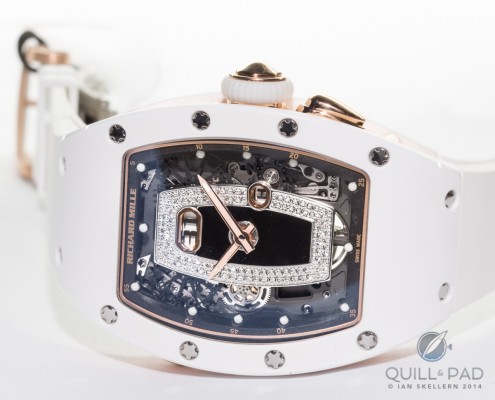 Richard Mille RM037 in white ceramic and red gold