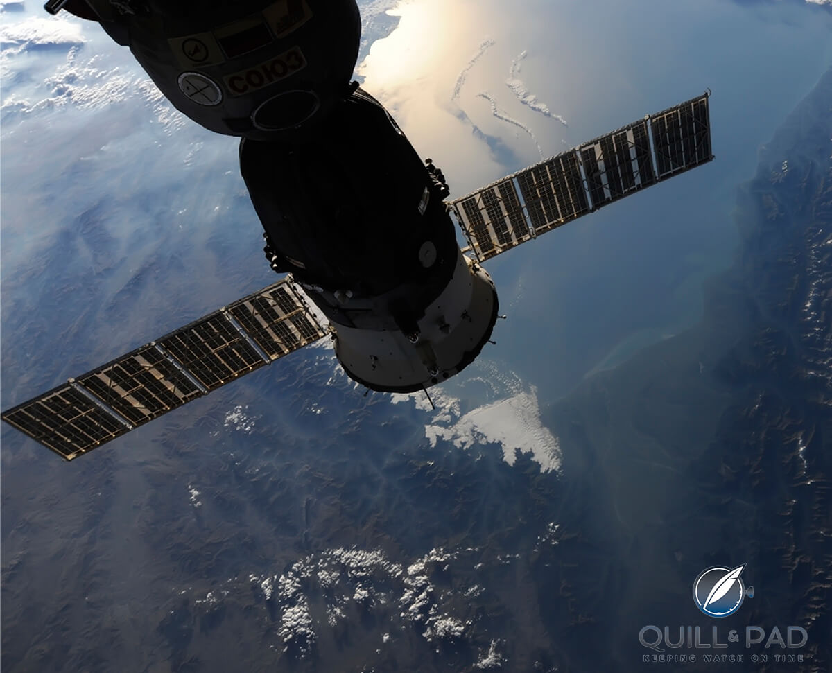 View from space station. Photo courtesy Detente Watch Group