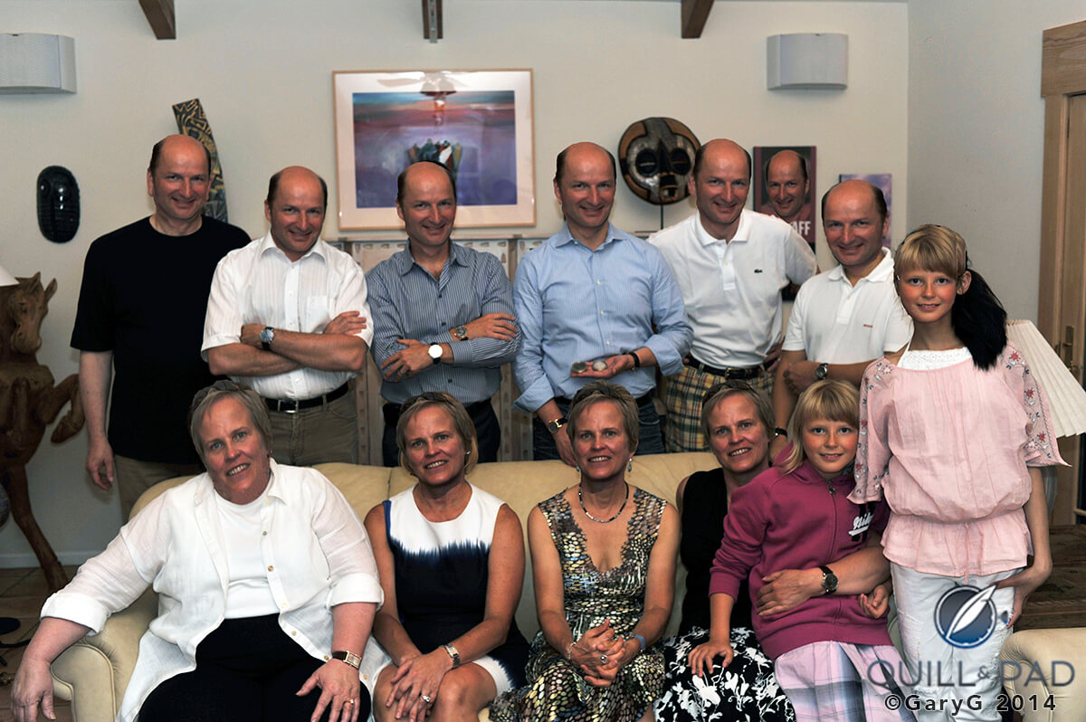 Kari Voutilainen and family clone-composite photo
