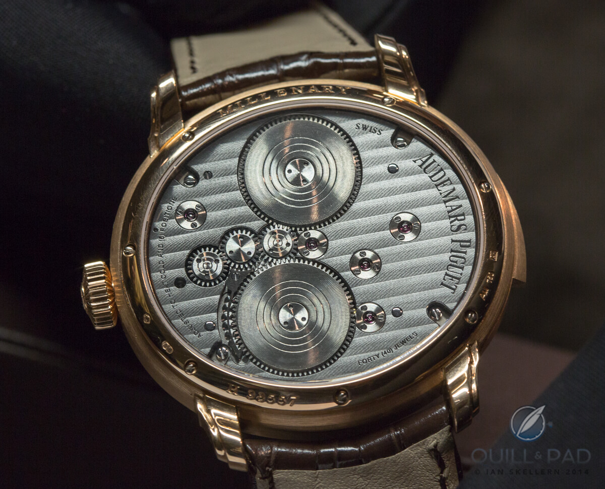 Movement of the Audemars Piguet Millenary Minute Repeater
