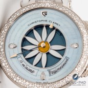 Dial of Margot in white gold by Christophe Claret