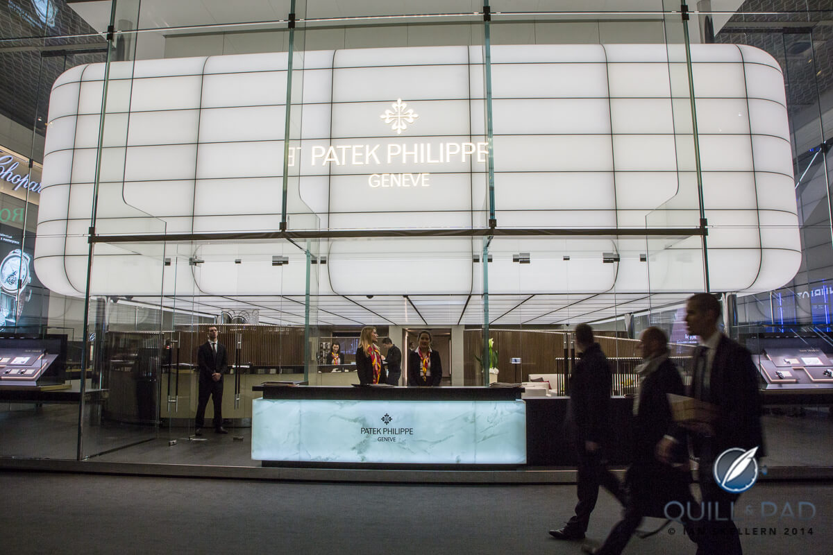 The new Patek Philippe booth at Baselworld 2014