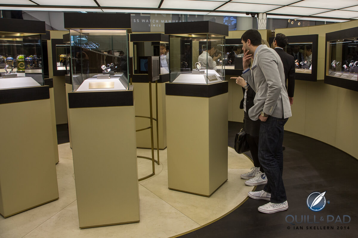 Inside the new Patek Philippe booth at Baselworld 2014