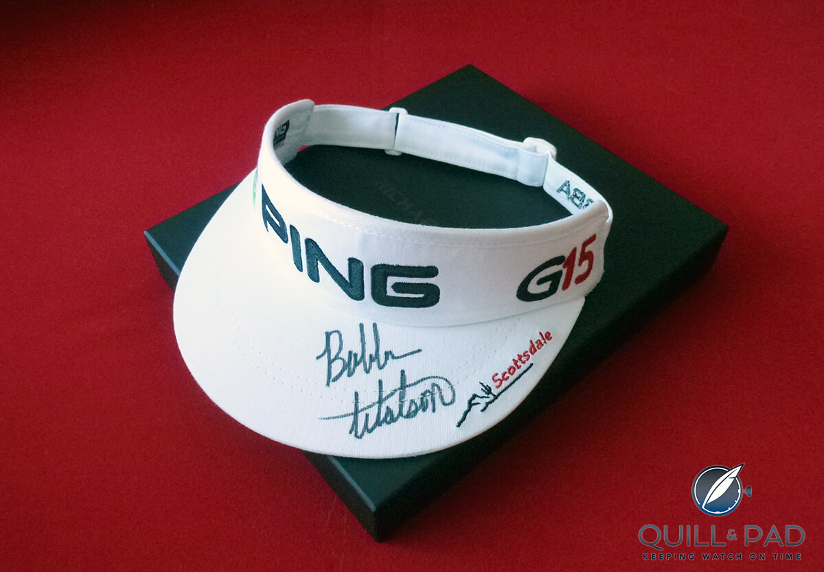 Signed Bubba Watson Cap to give away on Quill & Pad