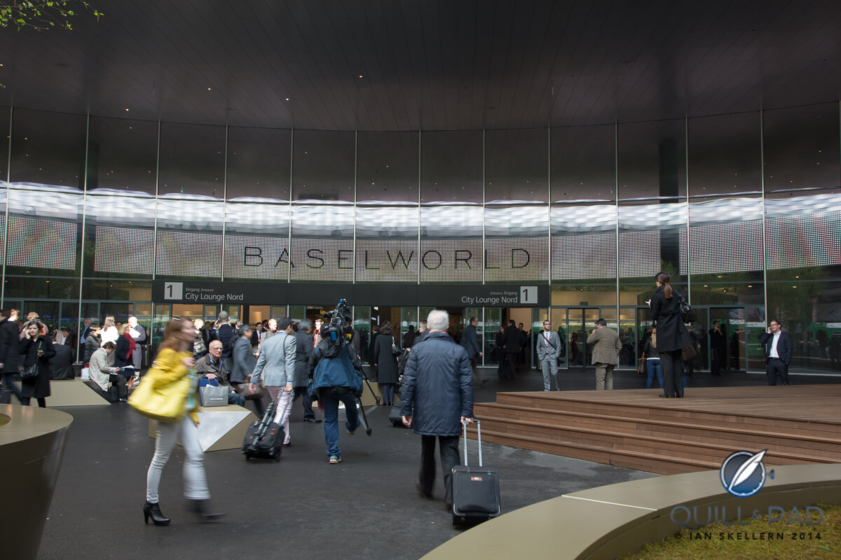 Entrance to Hall 1 at Baselworld