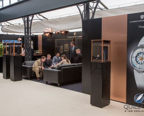 Christophe Claret stand at Baselworld
