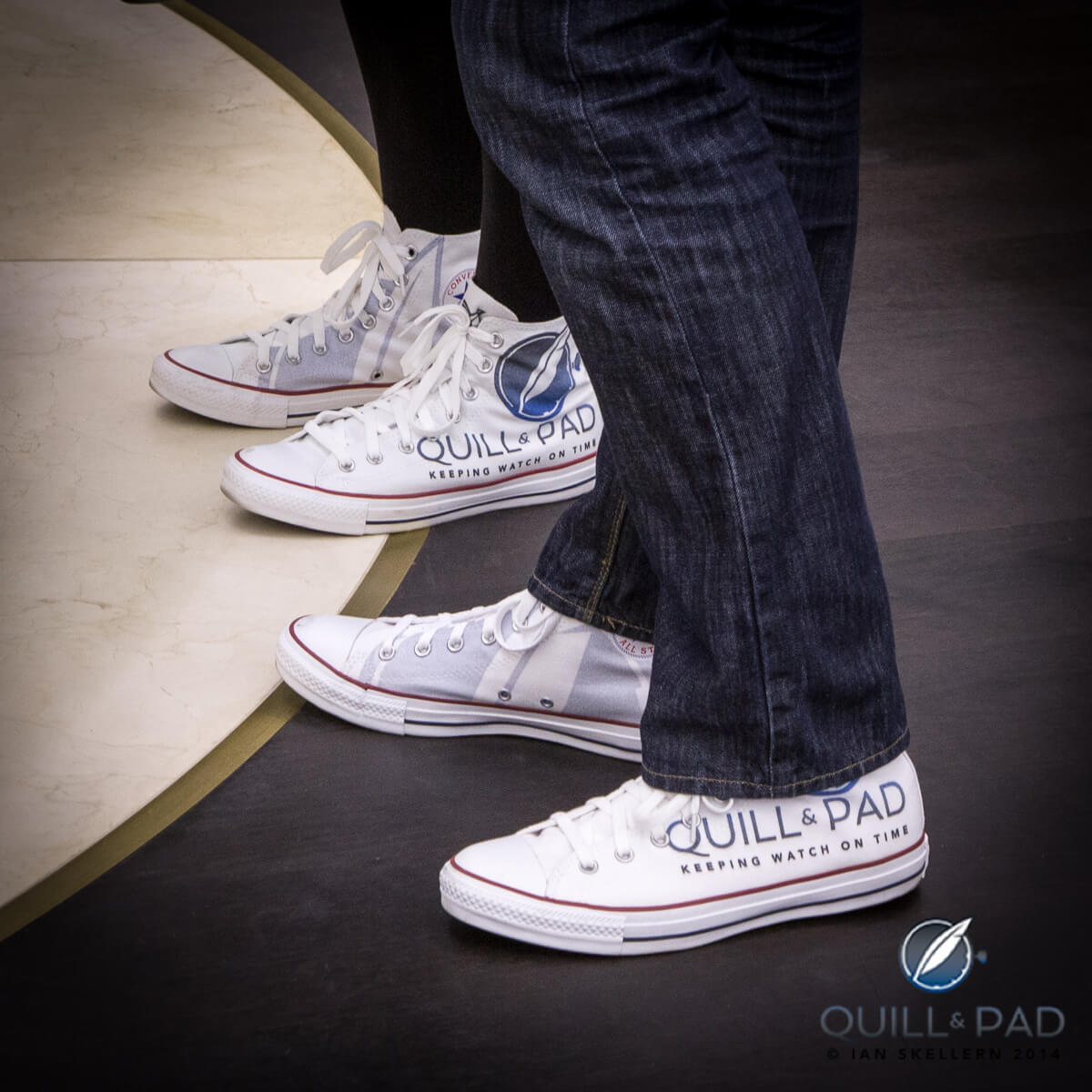 Baselworld is easier in comfortable shoes
