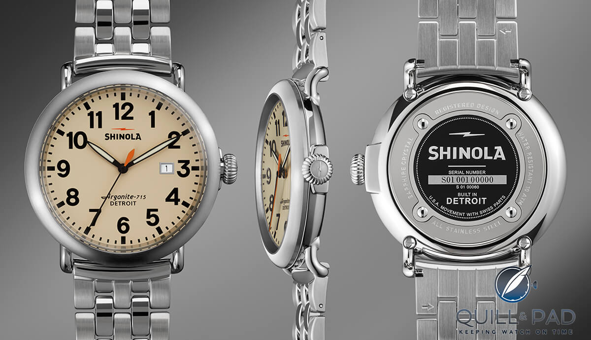 Shinola watches now come with a lifetime warranty