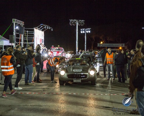 2014 Mille Miglia: Finish line for Day 1 in Padova