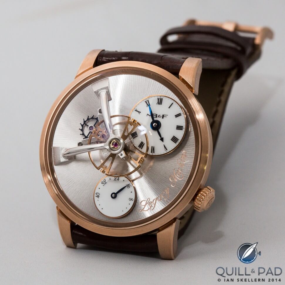MB&F Legacy Machine 101 in red gold