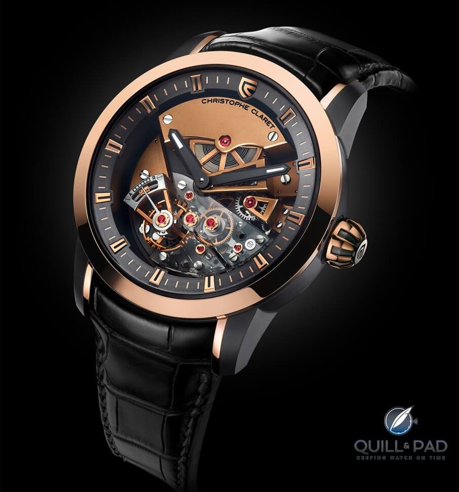 Christophe-Claret Maestoso in red gold.