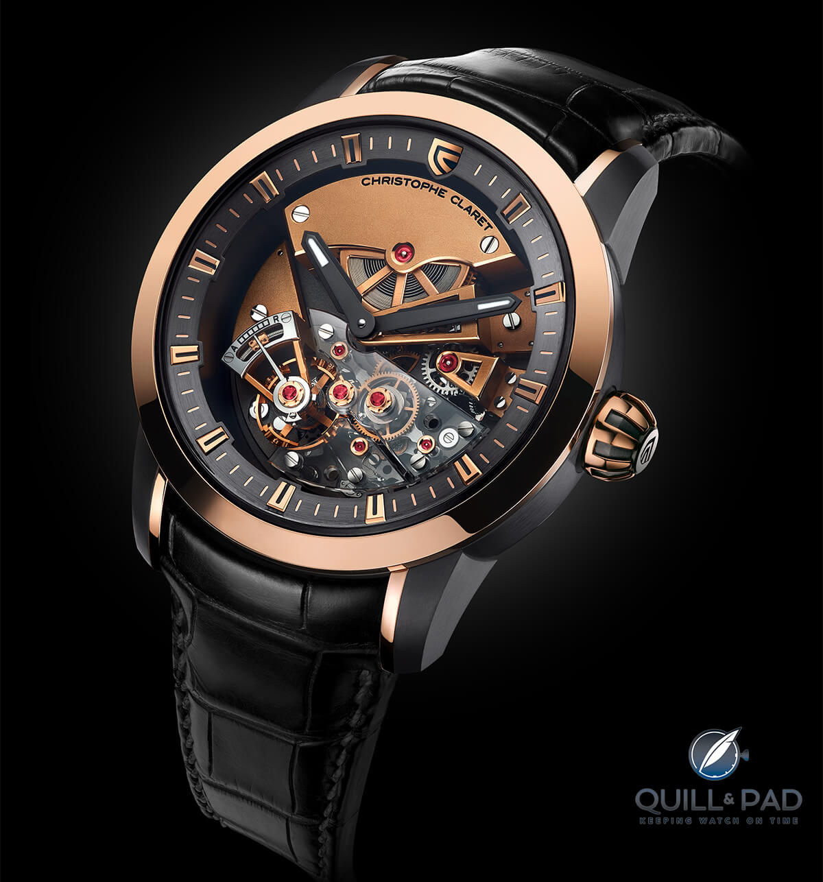 Christophe Claret Maestoso in red gold