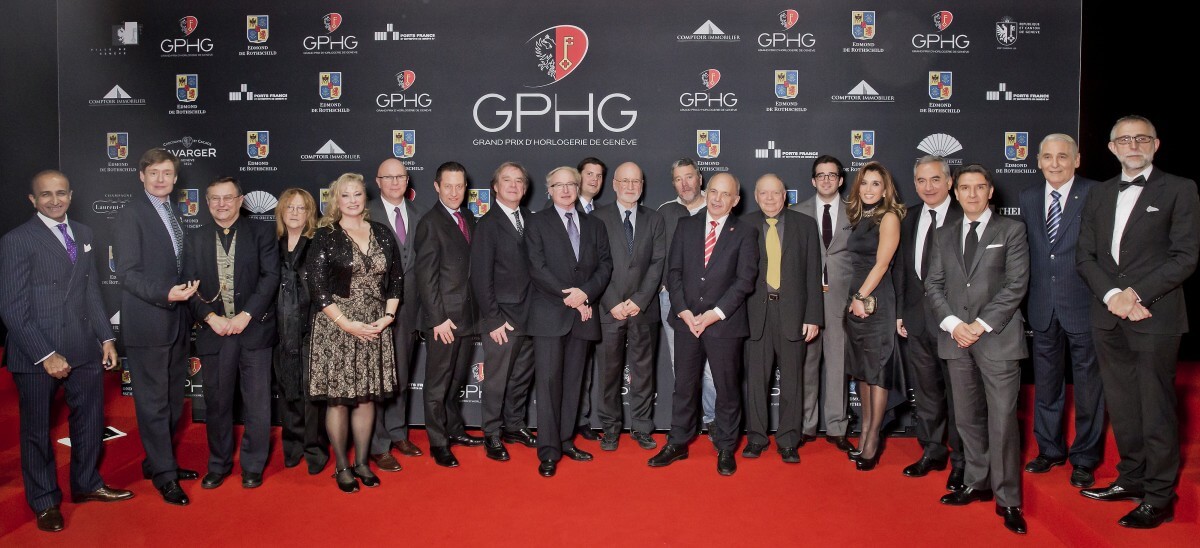 The jury of the 2013 Grand Prix de l'Horlogerie de Genève