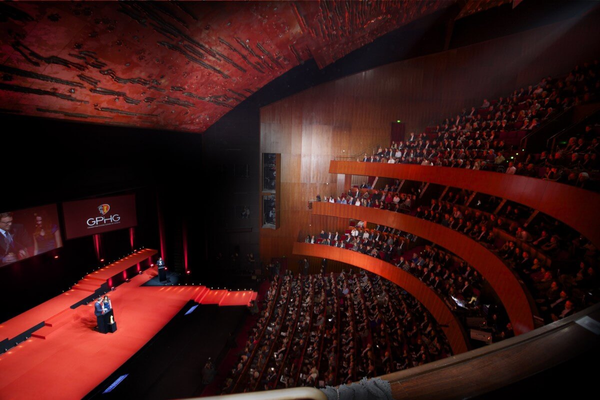Inside Geneva's Grand Théâtre at the 2013 Grand Prix de l'Horlogerie de Genève