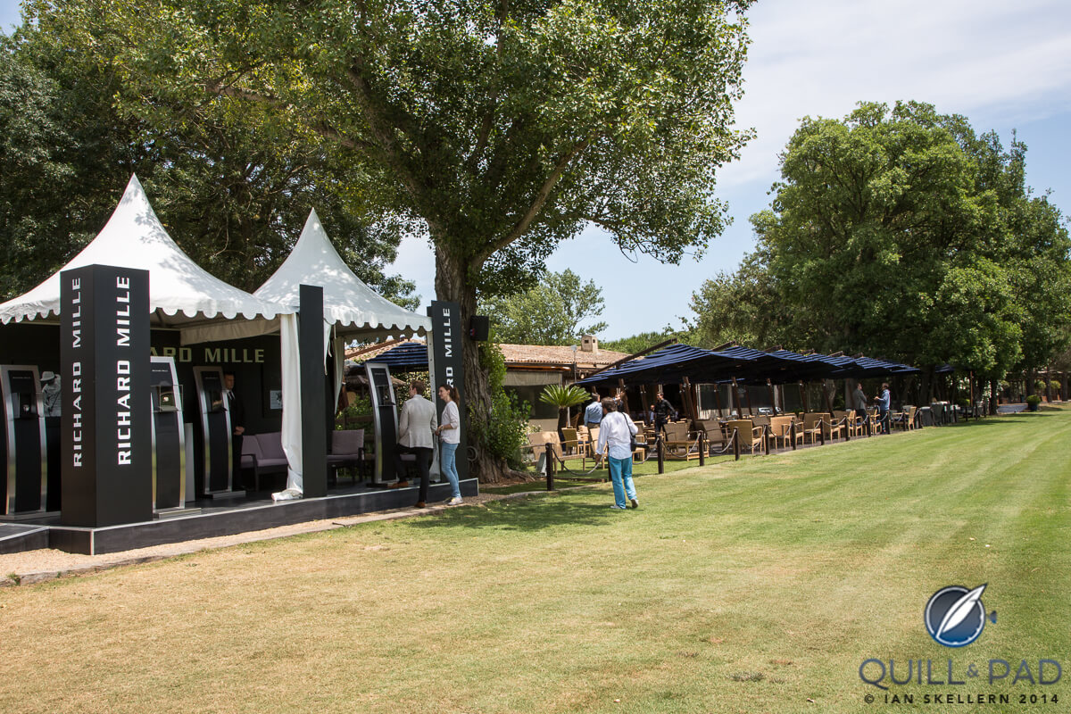 The Saint Tropez Polo Club where Richard Mille is the timing partner