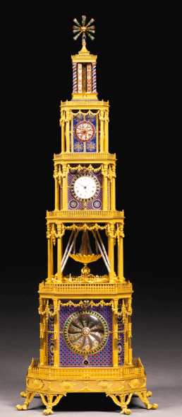 Sotheby's George III Ormolu musical automaton. Image courtesy Sotheby's