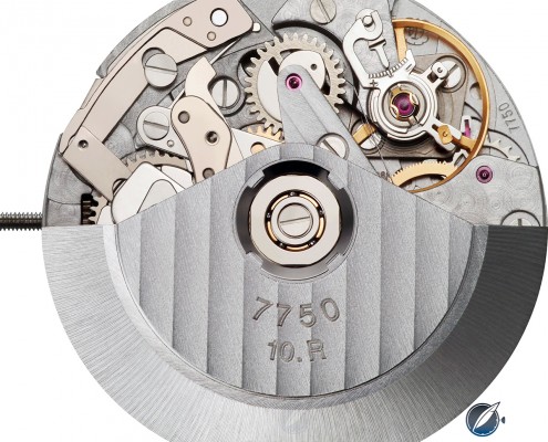 Movement side of Valjoux 7750