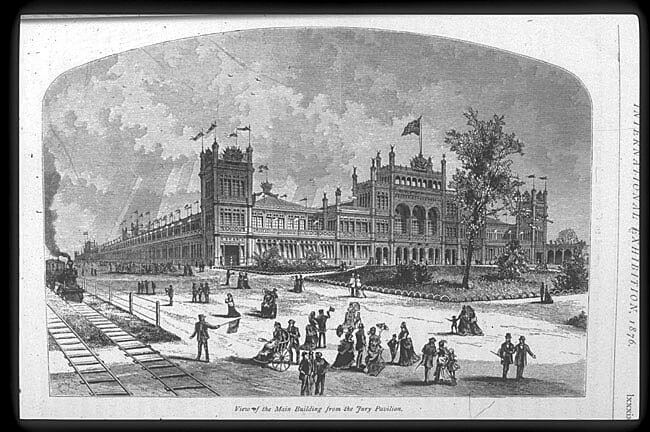 1876 Centennial International Exhibition main building