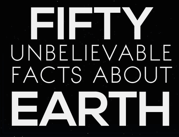 50 Unbelievable And Timely Facts About Earth – Reprise
