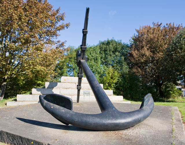 Admiralty pattern anchor circa 1848. Photo courtesy www.geograph.org.uk