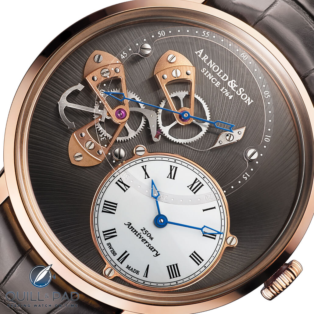 Dial of the Arnold & Son DSTB