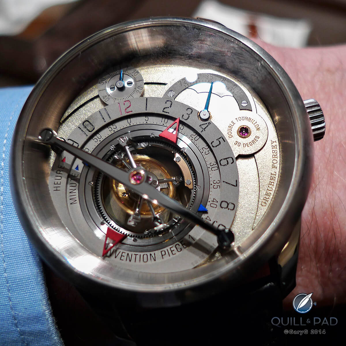 Greubel Forsey Invention Piece 1 with Its exposed Double Tourbillon