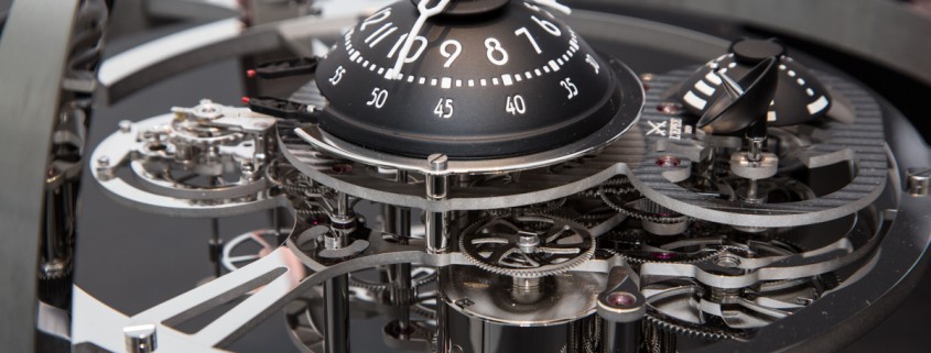 Indication dome of the MB&F Starfleet Machine for L'Epée