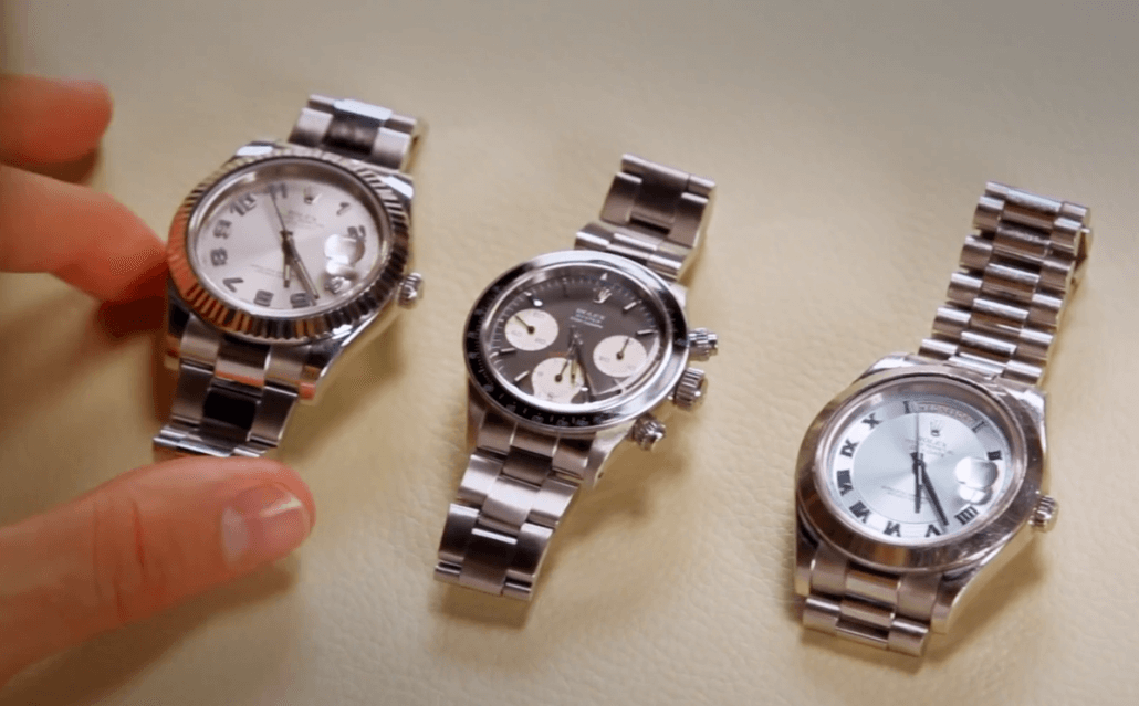 Roger Federer explains the personal significance of these three Rolexes