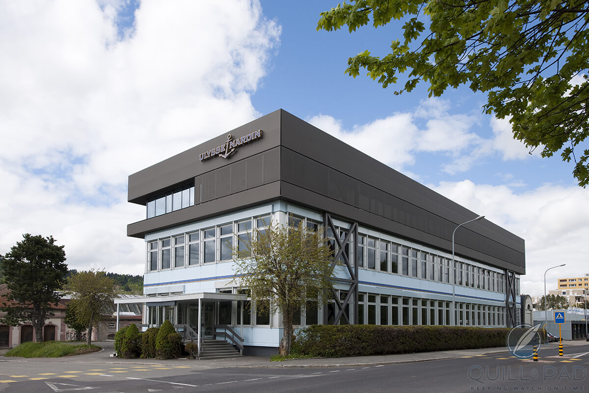 Ulysse Nardin's factory location in La Chaux-de-Fonds