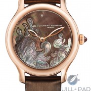 Lady F in red gold by Laurent Ferrier