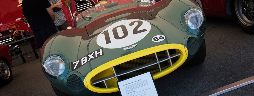 1957 Aston Martin DBR2, Laguna Seca