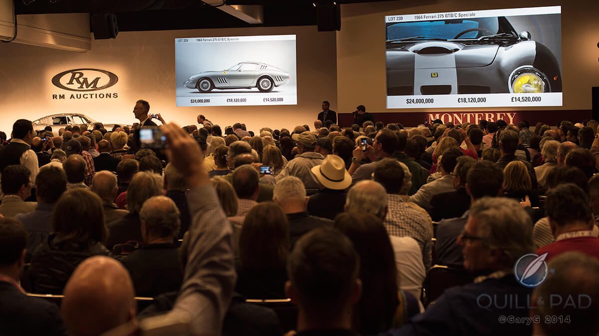 Record-setting 1964 Ferrari 275 GTB/C Speciale at the RM Auction