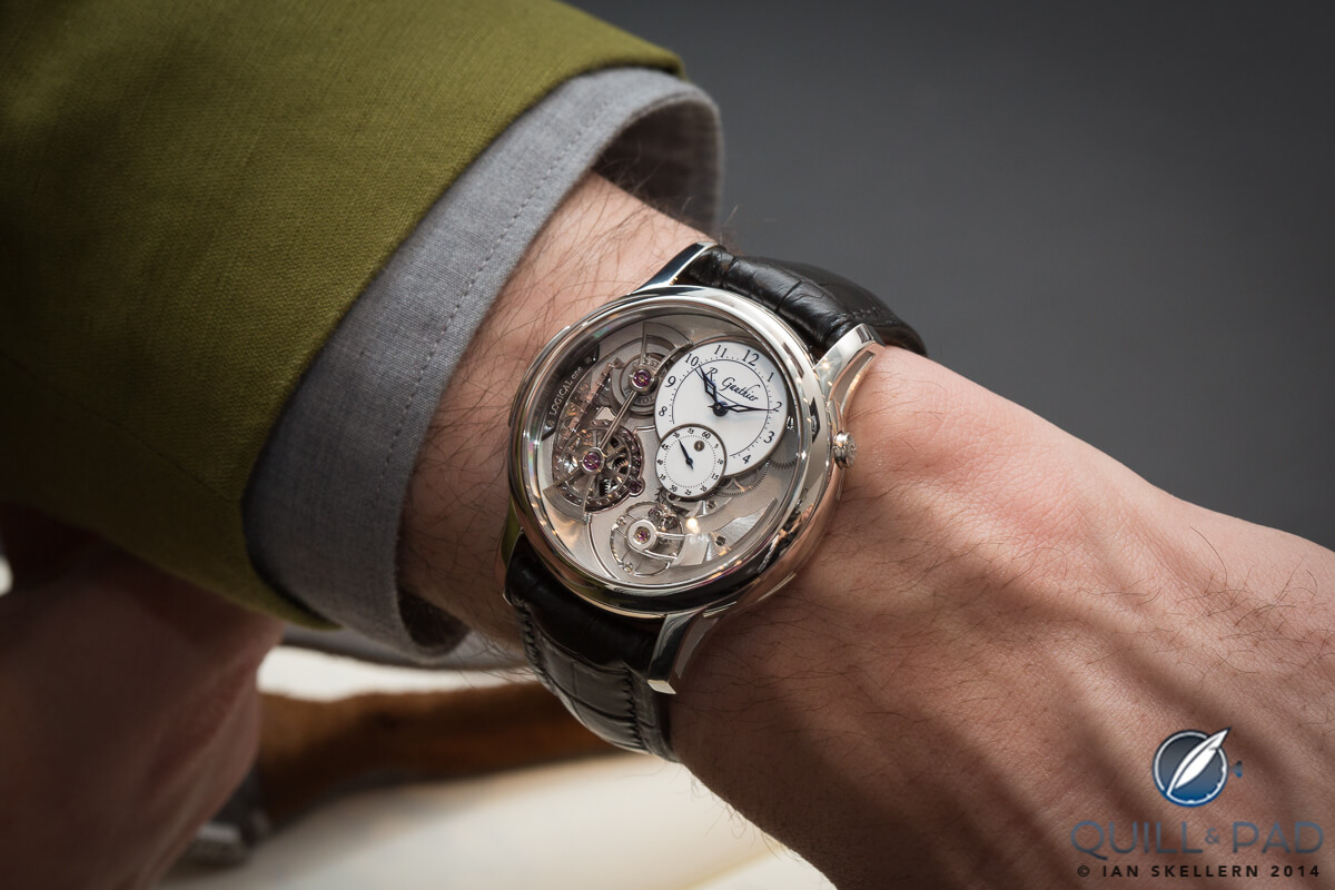 Romain Gauthier Logical One on the wrist