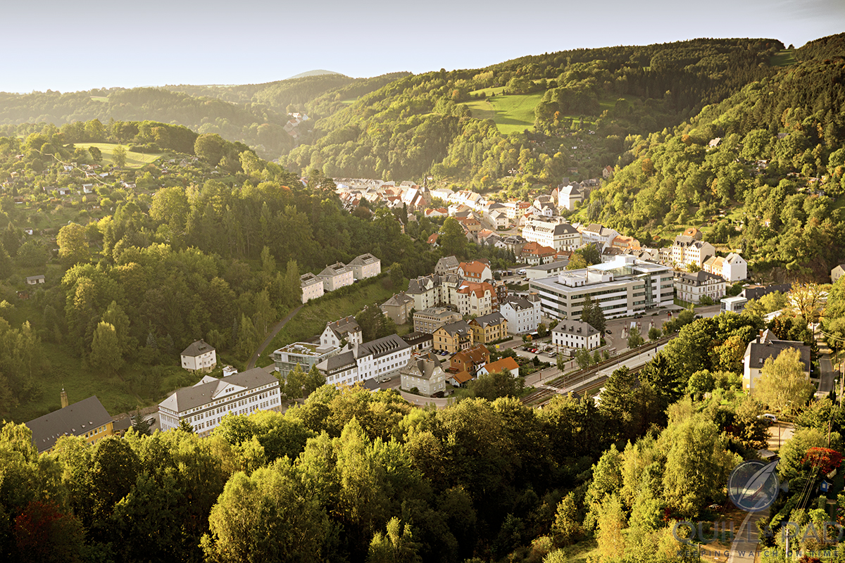 The town of Glashütte (photo courtesy of A. Lange & Söhne)