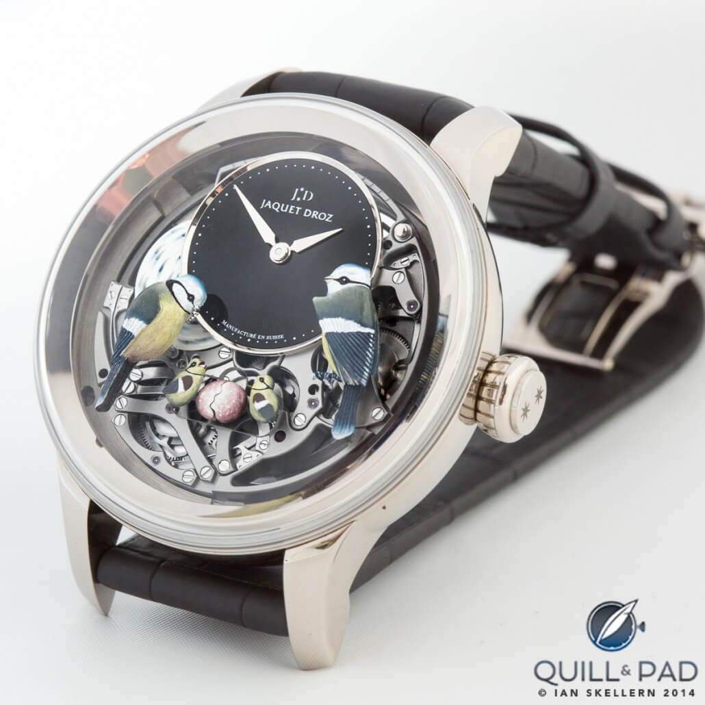Bird Repeater with automaton by Jaquet Droz