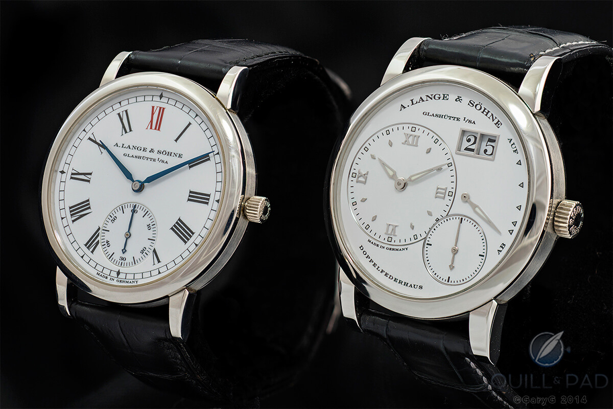Two A. Lange & Söhne limited editions: the Langematik Anniversary and Cellini Lange