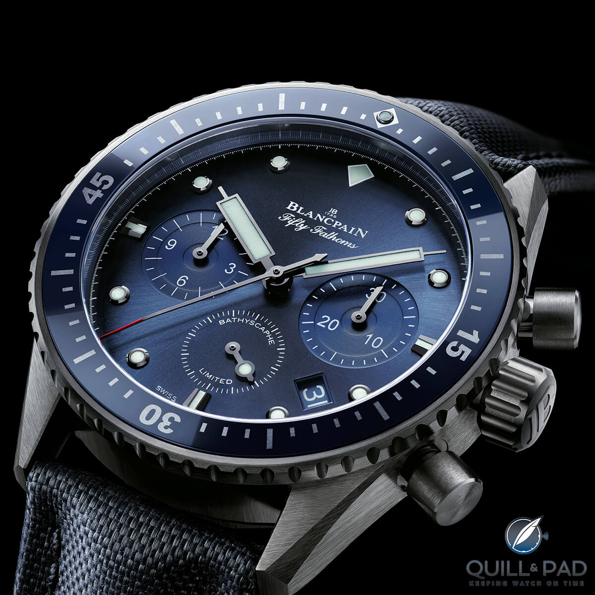Blancpain Fifty Fathoms Ocean Commitment Bathyscaphe Chronograph Flyback