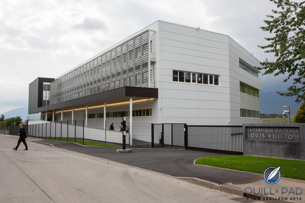 La Fabrique du Temps Louis Vuitton in Meyrin, Geneva