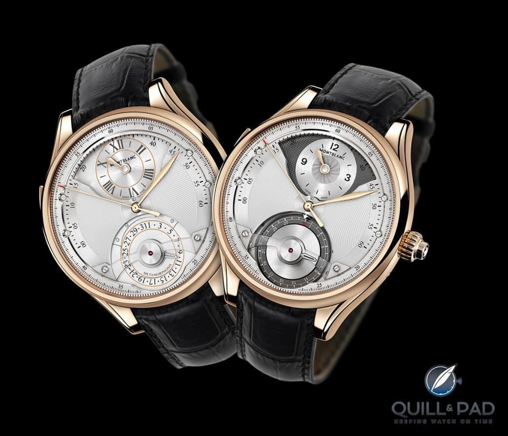Montblanc Metamorphosis II, one watch with two dials