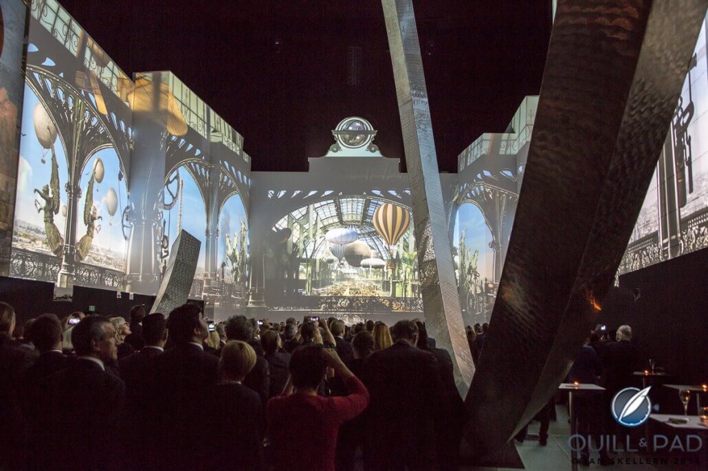 The spectacular light show through time at Patek Philippe's 175-year anniversary celebration